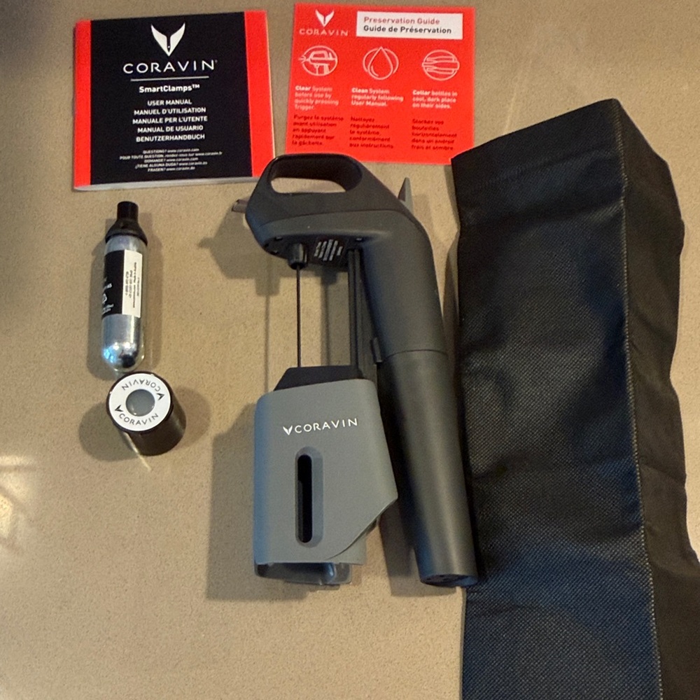 Coravin Gray Wine Preservation System